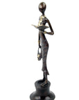 Bronze Moma 30 cm marron n°17 Bronzes d'Afrique