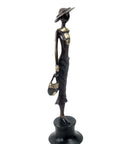 Bronze Moma 30 cm marron n°18 Bronzes d'Afrique