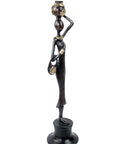 Bronze Moma 30 cm marron n°20 Bronzes d'Afrique