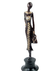 Bronze Moma 30 cm marron n°21 Bronzes d'Afrique