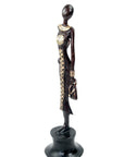 Bronze Moma 30 cm marron n°21 Bronzes d'Afrique