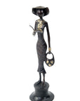 Bronze Moma 30 cm marron n°22 Bronzes d'Afrique