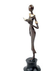 Bronze Moma 30 cm marron n°24 Bronzes d'Afrique