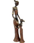 Bronze Mohamadi Dermé 30 cm marron n°3 Bronzes d'Afrique