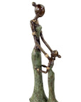 Bronze Mohamadi Dermé 30 cm vert n°4 Bronzes d'Afrique
