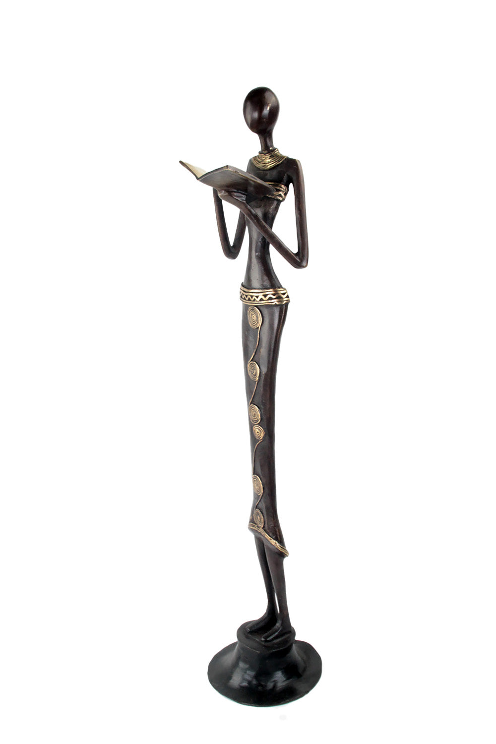 Bronze Moma 60 cm marron n°1 Bronzes d'Afrique