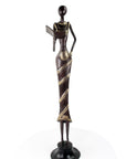 Bronze Moma 60 cm marron n°3 Bronzes d'Afrique