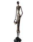Bronze Moma 60 cm marron n°4 Bronzes d'Afrique