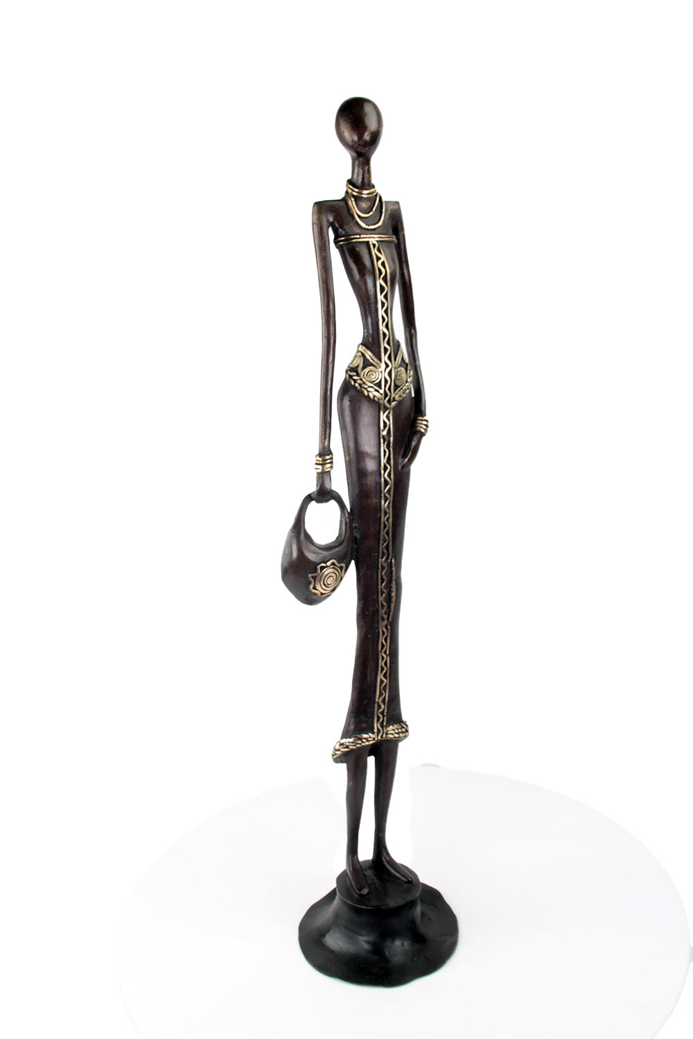 Bronze Moma 60 cm marron n°4 Bronzes d'Afrique