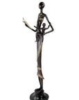 Bronze Moma 60 cm marron n°7 Bronzes d'Afrique
