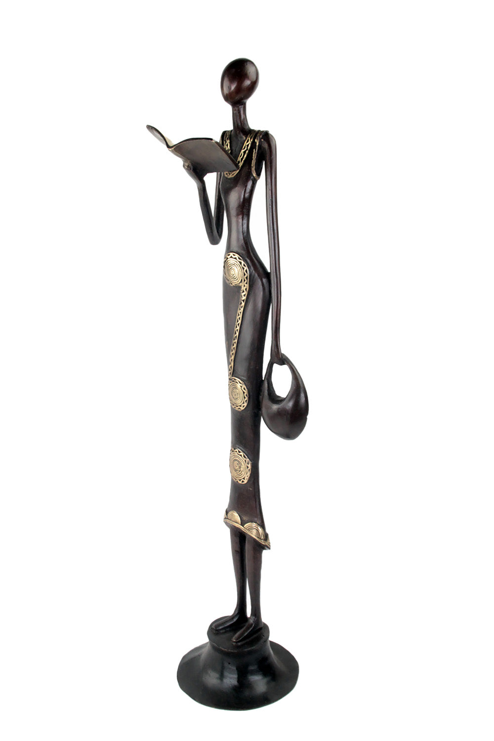 Bronze Moma 60 cm marron n°9 Bronzes d'Afrique