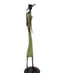 Touareg 55 cm vert n°5 Bronzes d'Afrique
