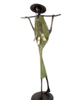 Touareg 55 cm vert n°5 Bronzes d'Afrique