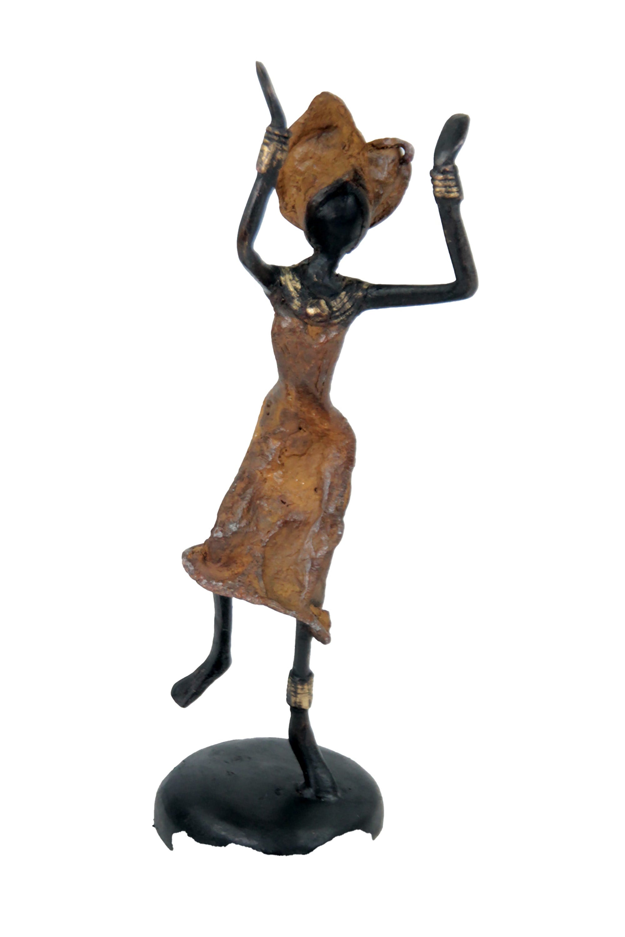 Bronze 20 cm marron n°6 Bronzes d'Afrique