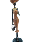 Bronze 40 cm marron n°5 Bronzes d'Afrique