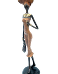 Bronze 40 cm marron n°5 Bronzes d'Afrique