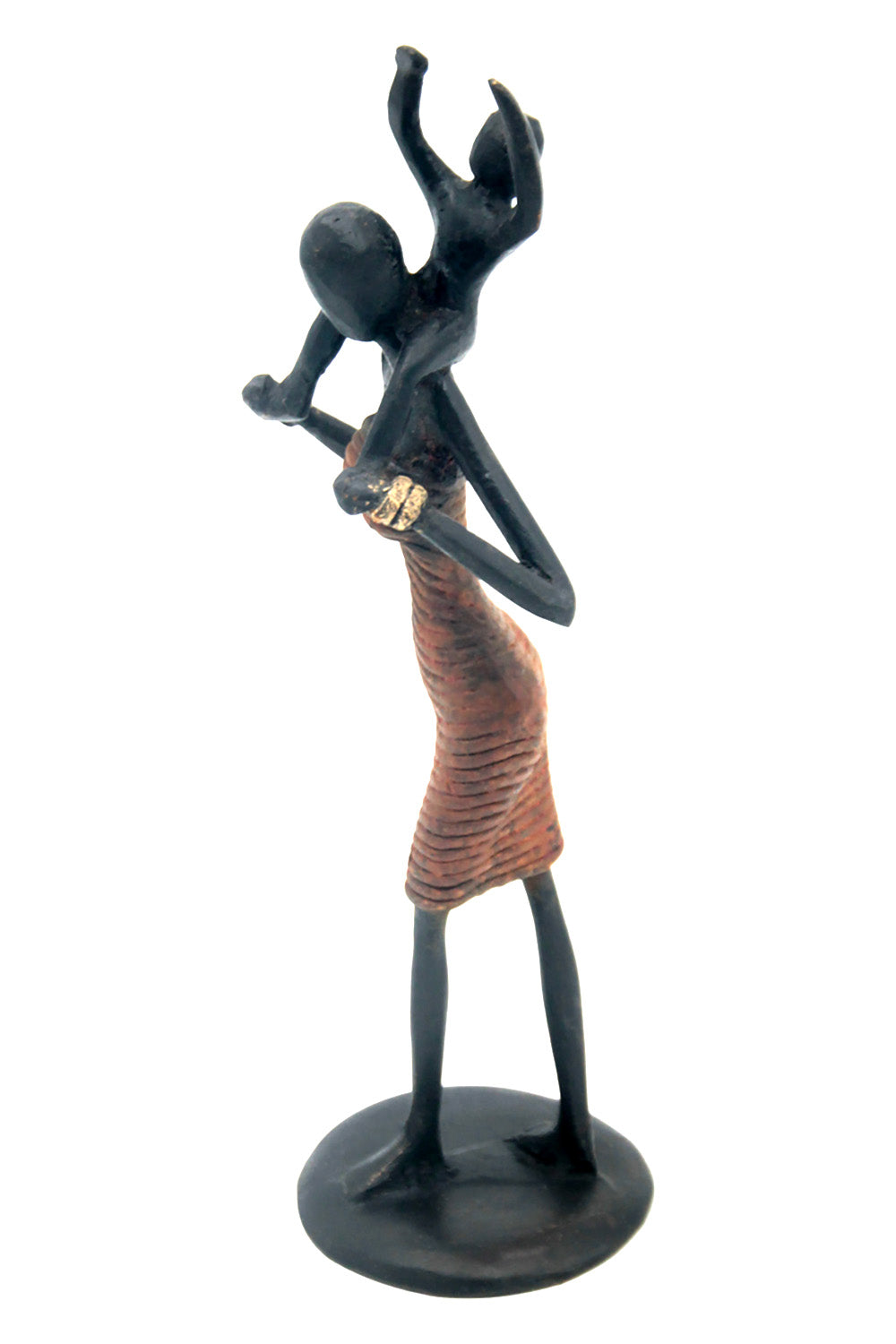 Bronze Ibrahim Dermé 20 cm marron n°3 Bronzes d'Afrique