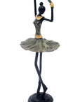 Ballerine 25 cm vert n°3 Bronzes d'Afrique