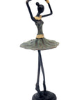 Ballerine 25 cm vert n°3 Bronzes d'Afrique