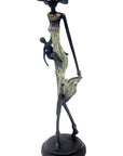 Bronze 35 cm vert n°4 Bronzes d'Afrique