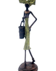 Bronze 35 cm vert n°21 Bronzes d'Afrique