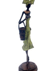 Bronze 35 cm vert n°21 Bronzes d'Afrique