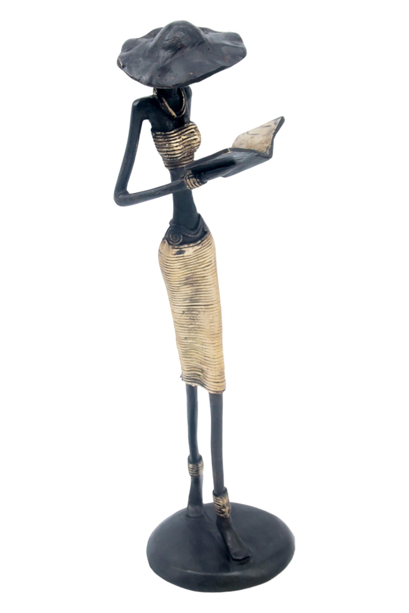 Bronze 35 cm doré n°9 Bronzes d'Afrique