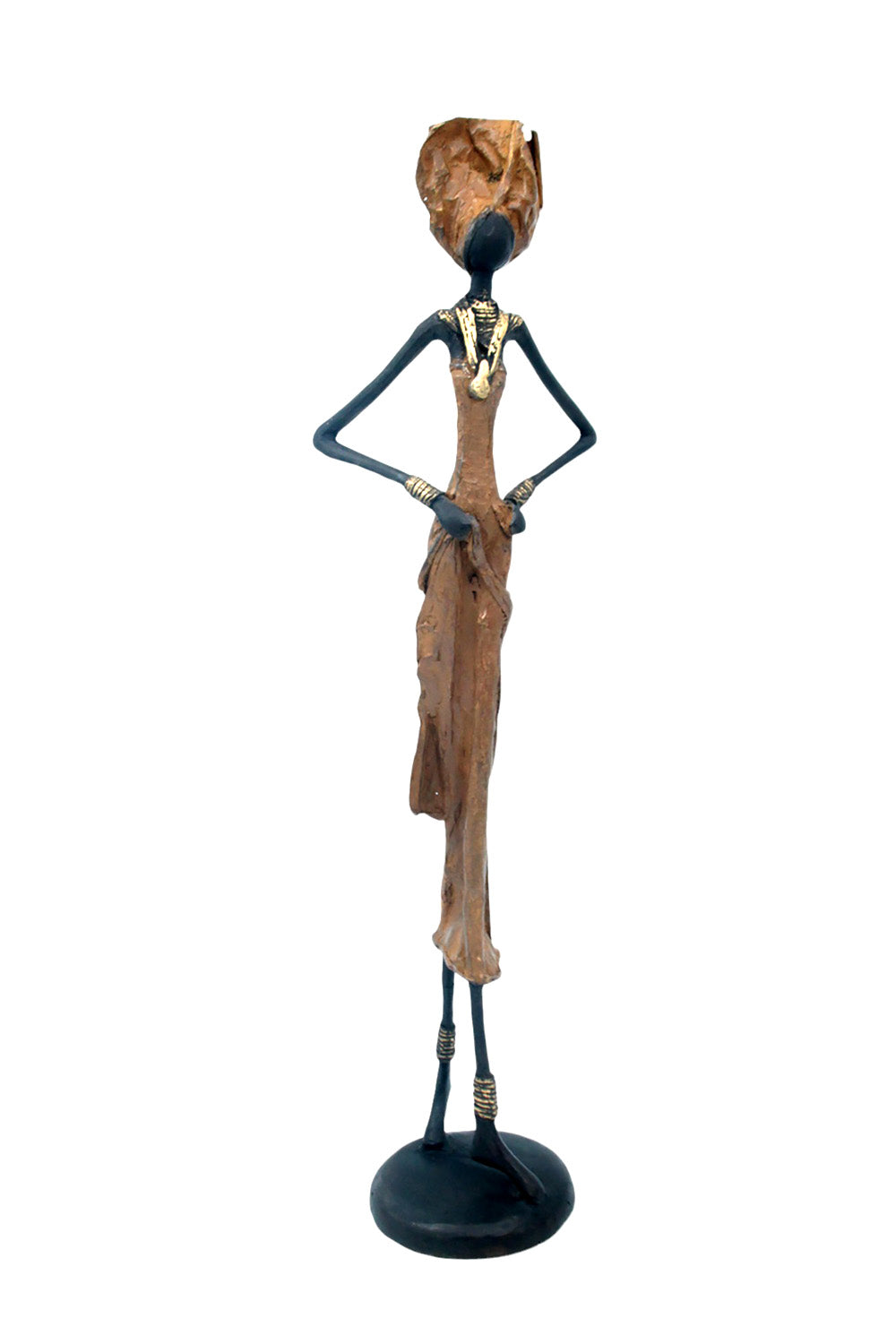 Bronze 55 cm marron n°5 Bronzes d'Afrique
