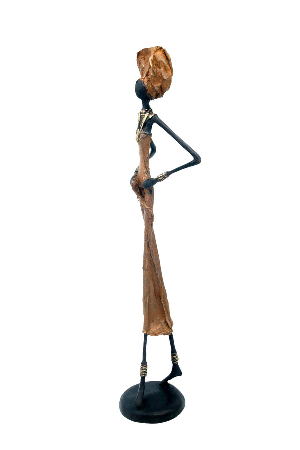 Bronze 55 cm marron n°5 Bronzes d'Afrique
