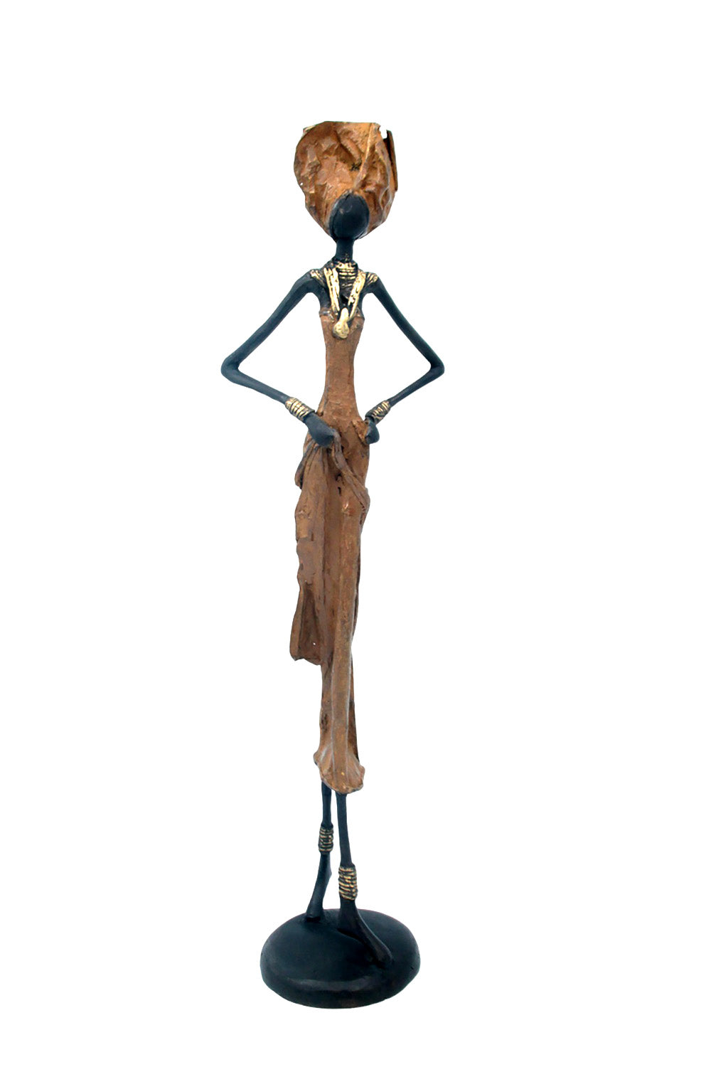 Bronze 55 cm marron n°5 Bronzes d'Afrique