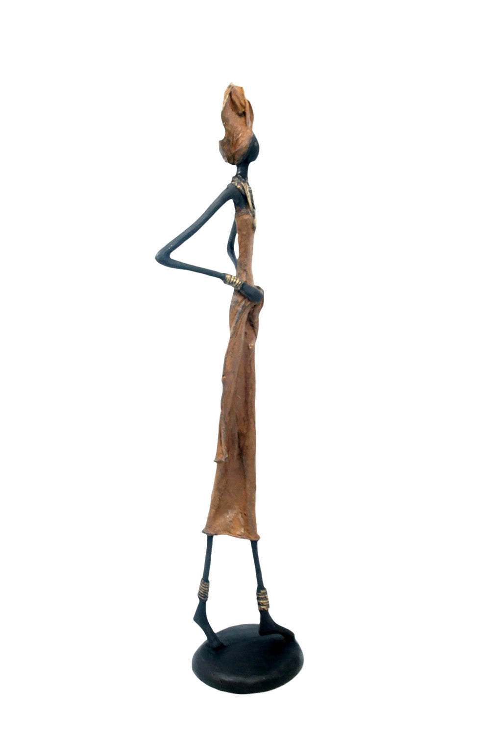 Bronze 55 cm marron n°5 Bronzes d'Afrique