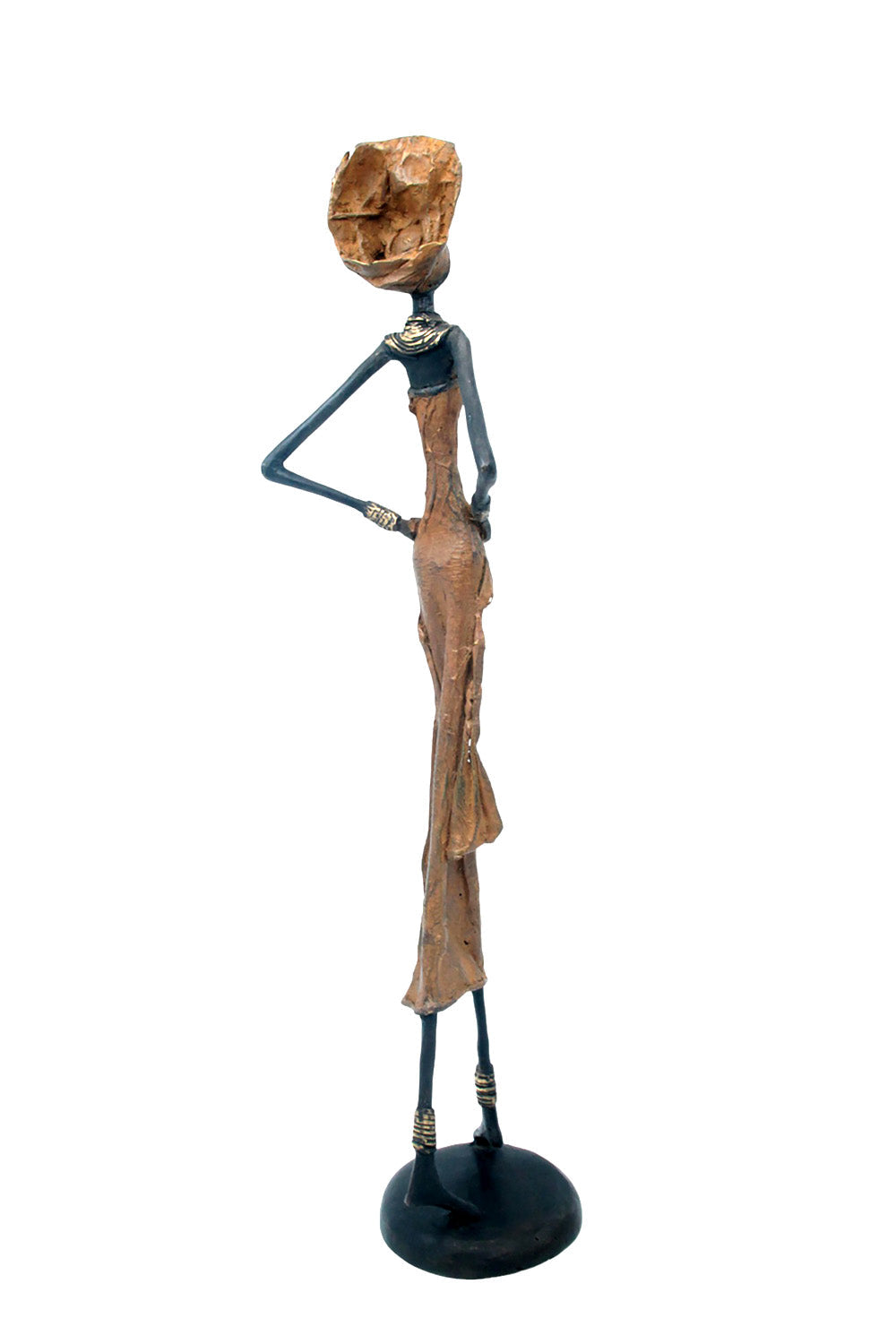 Bronze 55 cm marron n°5 Bronzes d'Afrique