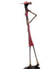 Bronze 55 cm rouge n°11 Bronzes d'Afrique