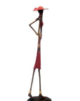 Bronze 55 cm rouge n°11 Bronzes d'Afrique