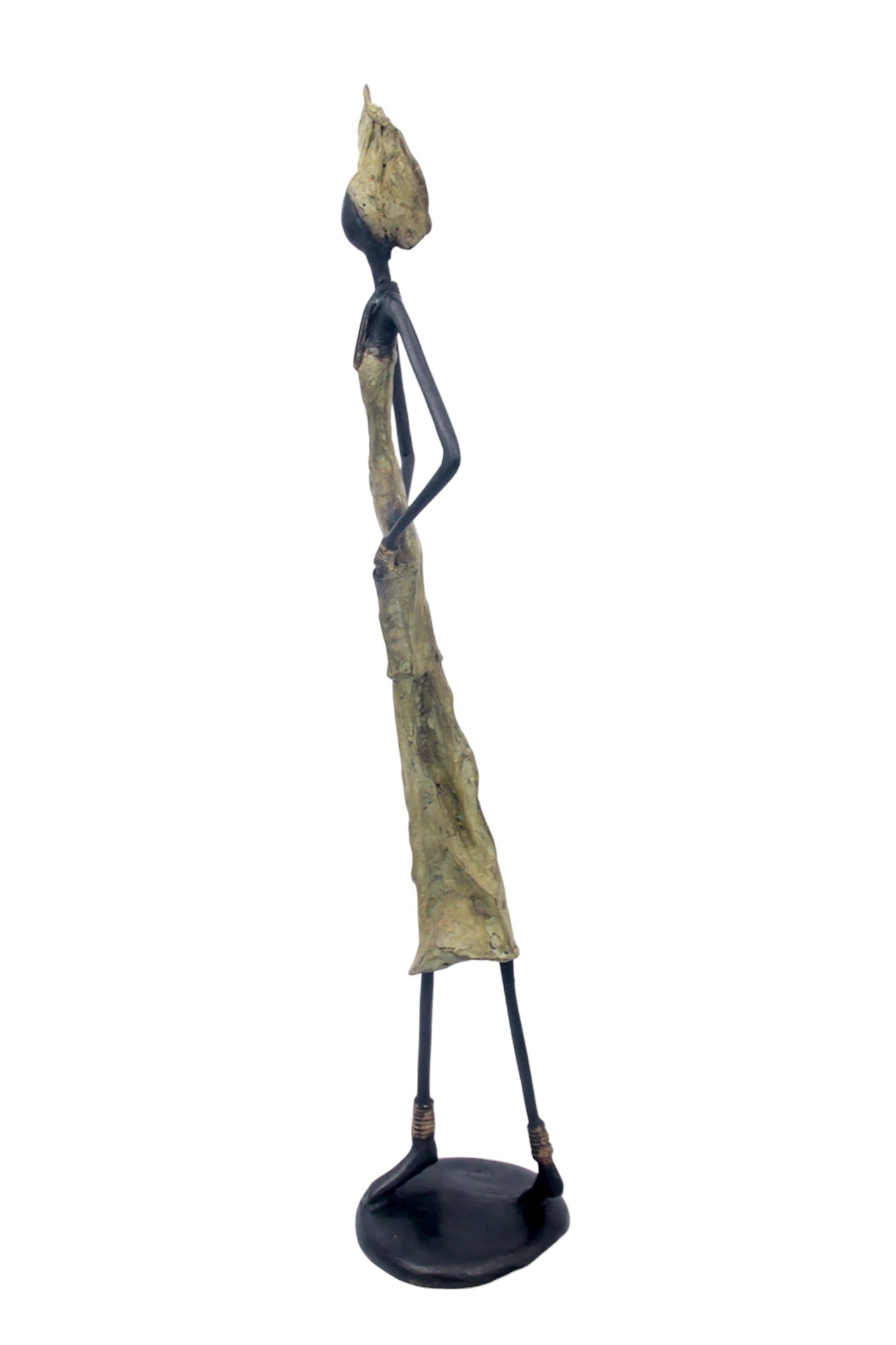 Bronze 55 cm vert n°2 Bronzes d'Afrique