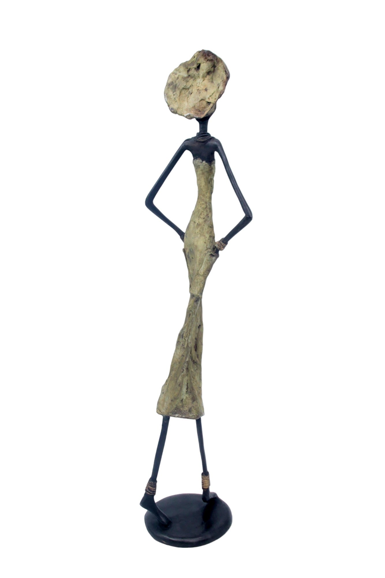 Bronze 55 cm vert n°2 Bronzes d'Afrique