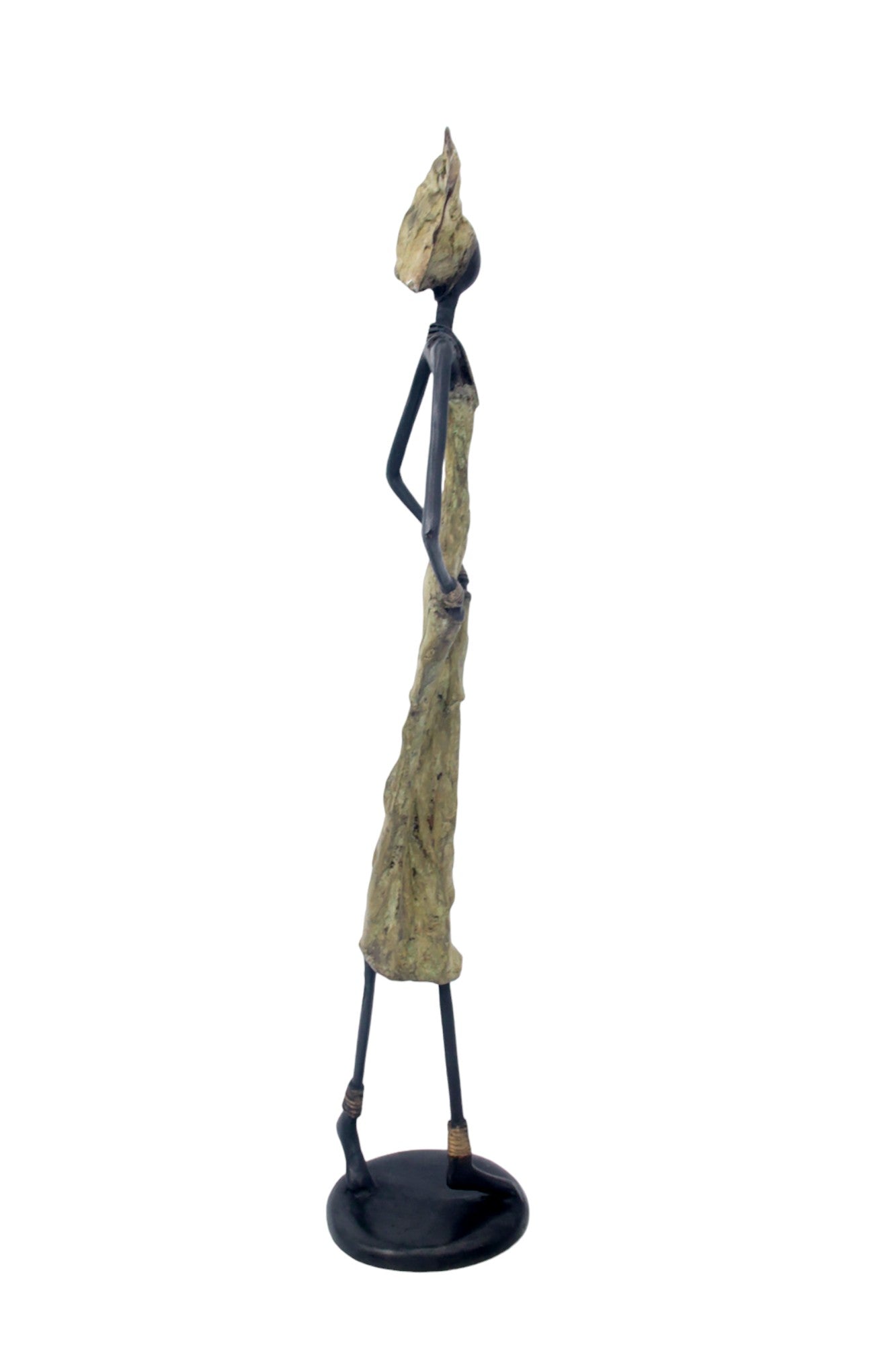 Bronze 55 cm vert n°2 Bronzes d'Afrique