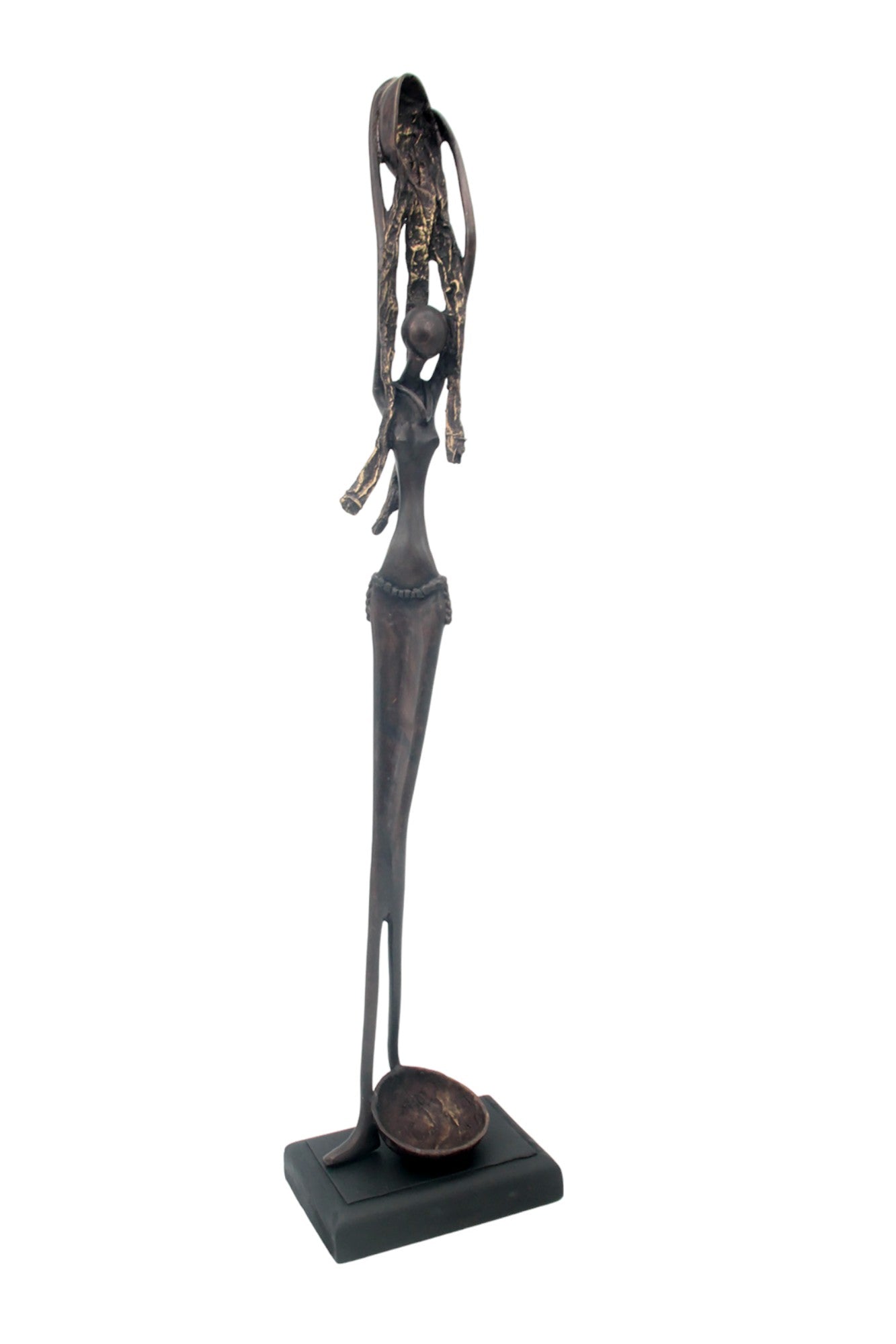 Bronze 55 cm noir n°4 Bronzes d'Afrique