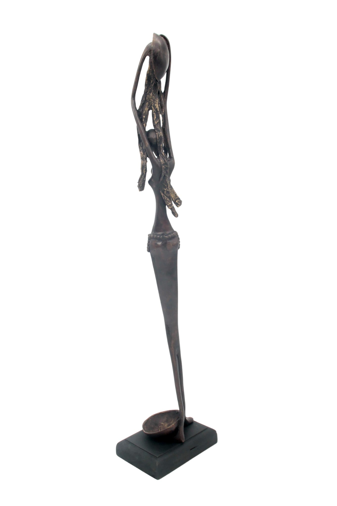 Bronze 55 cm noir n°4 Bronzes d'Afrique