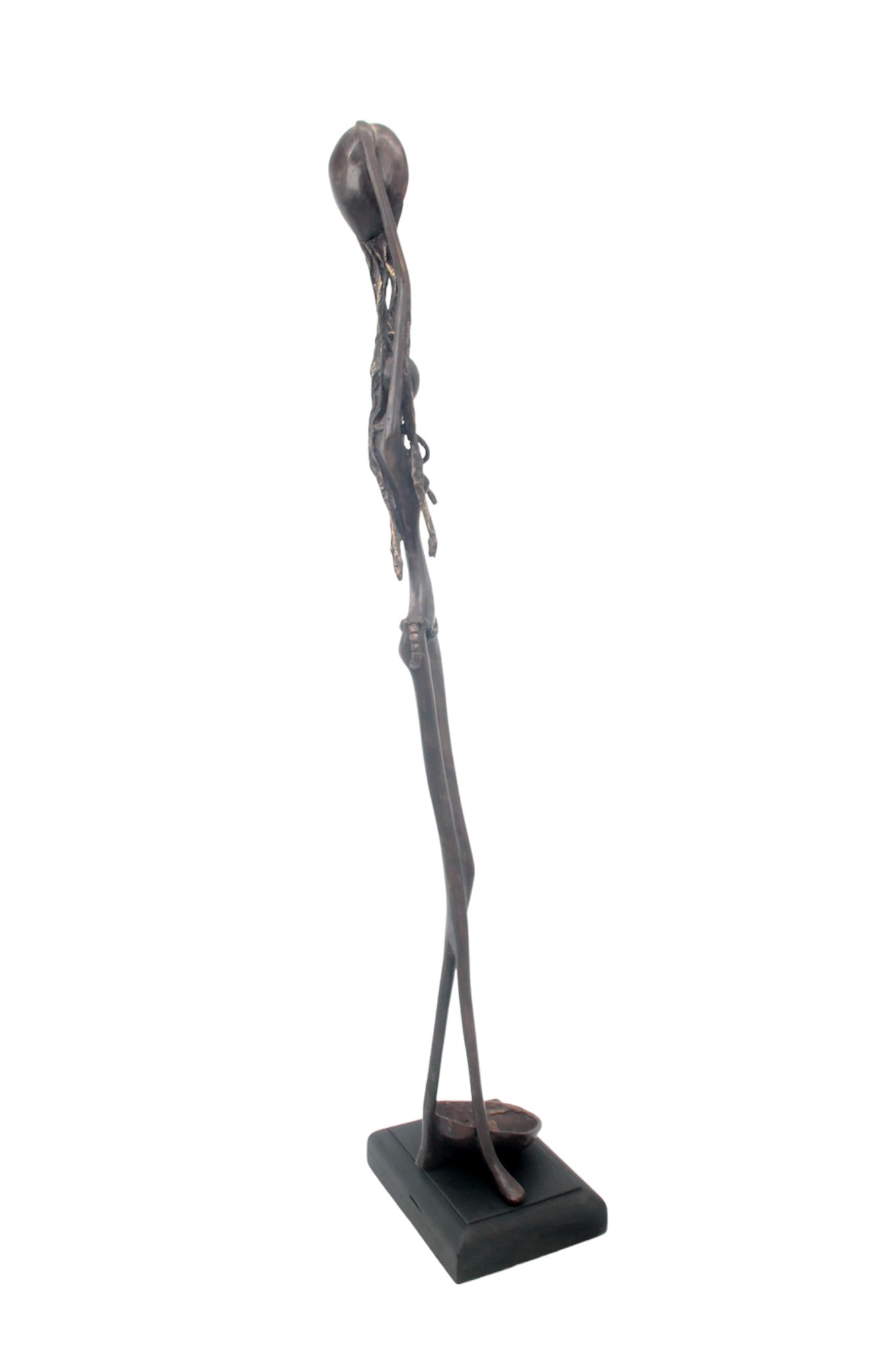 Bronze 55 cm noir n°4 Bronzes d'Afrique