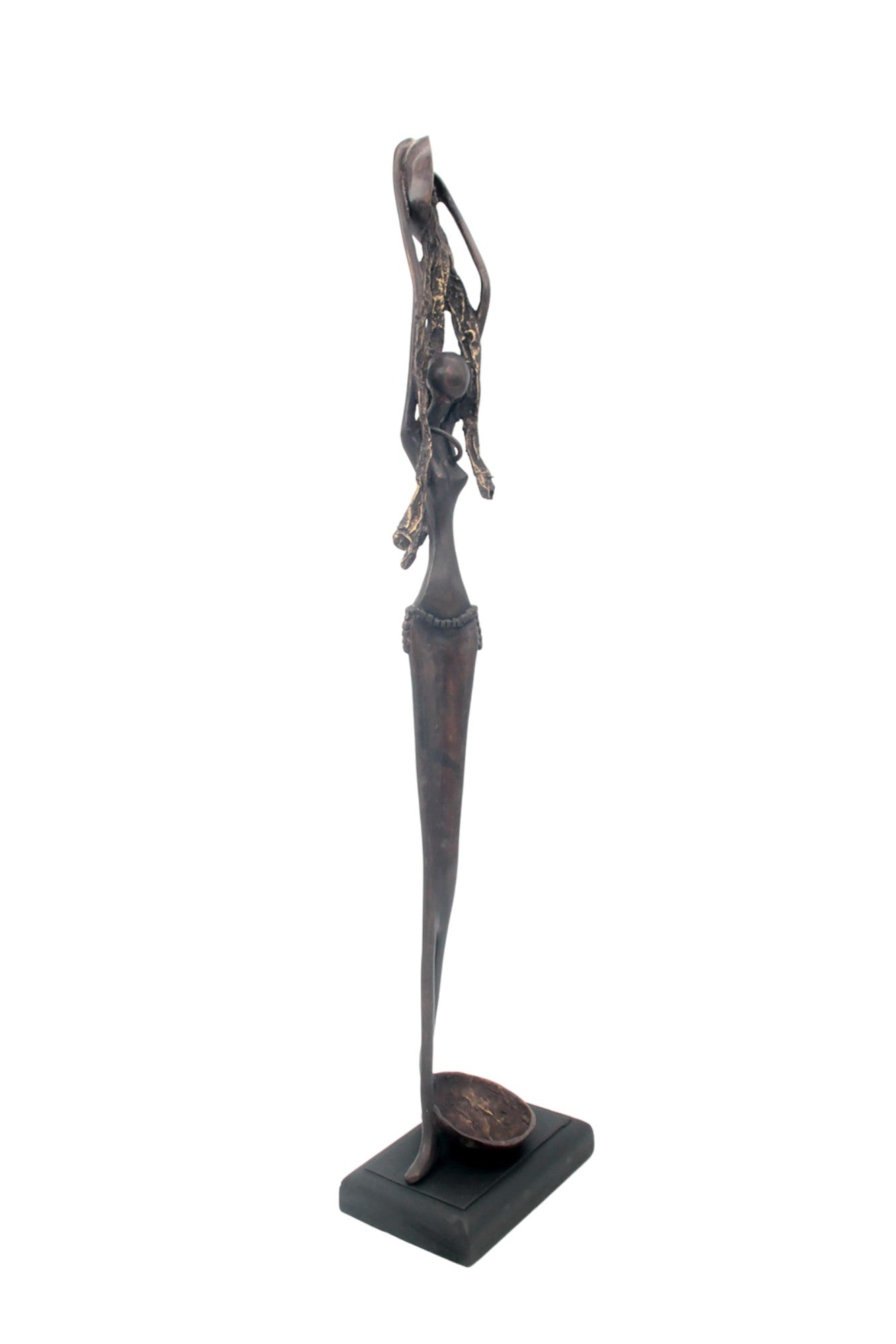 Bronze 55 cm noir n°4 Bronzes d'Afrique