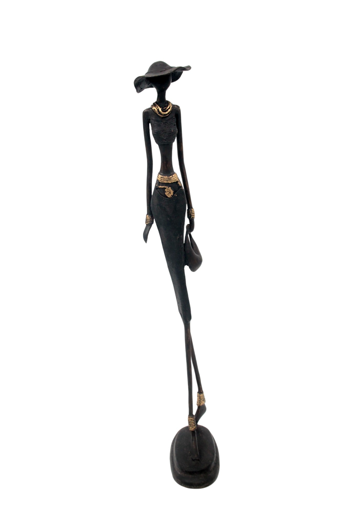 Bronze 55 cm noir n°6 Bronzes d'Afrique