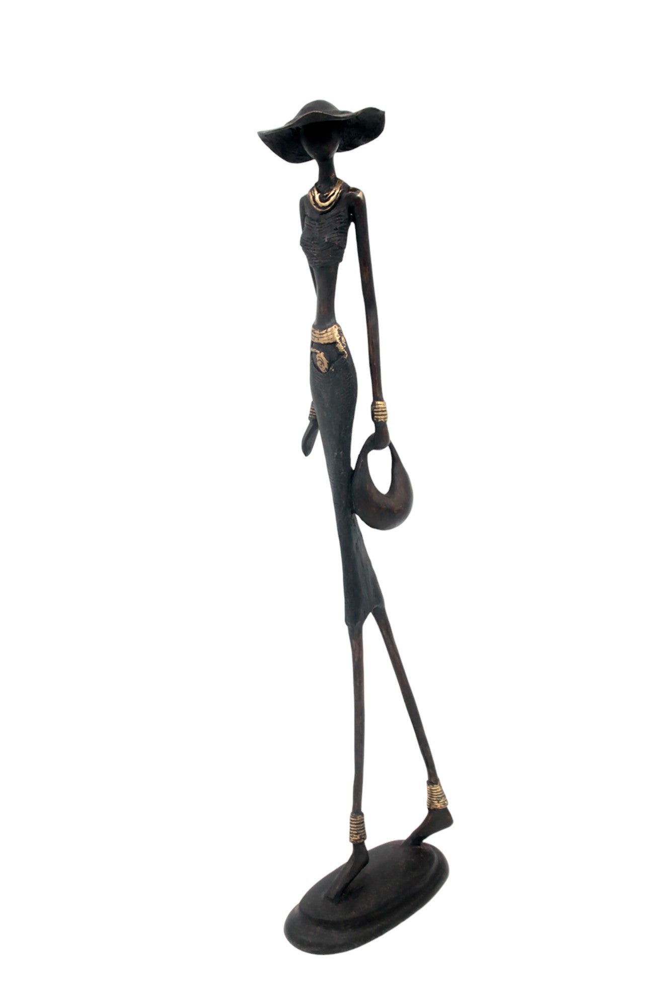 Bronze 55 cm noir n°6 Bronzes d'Afrique