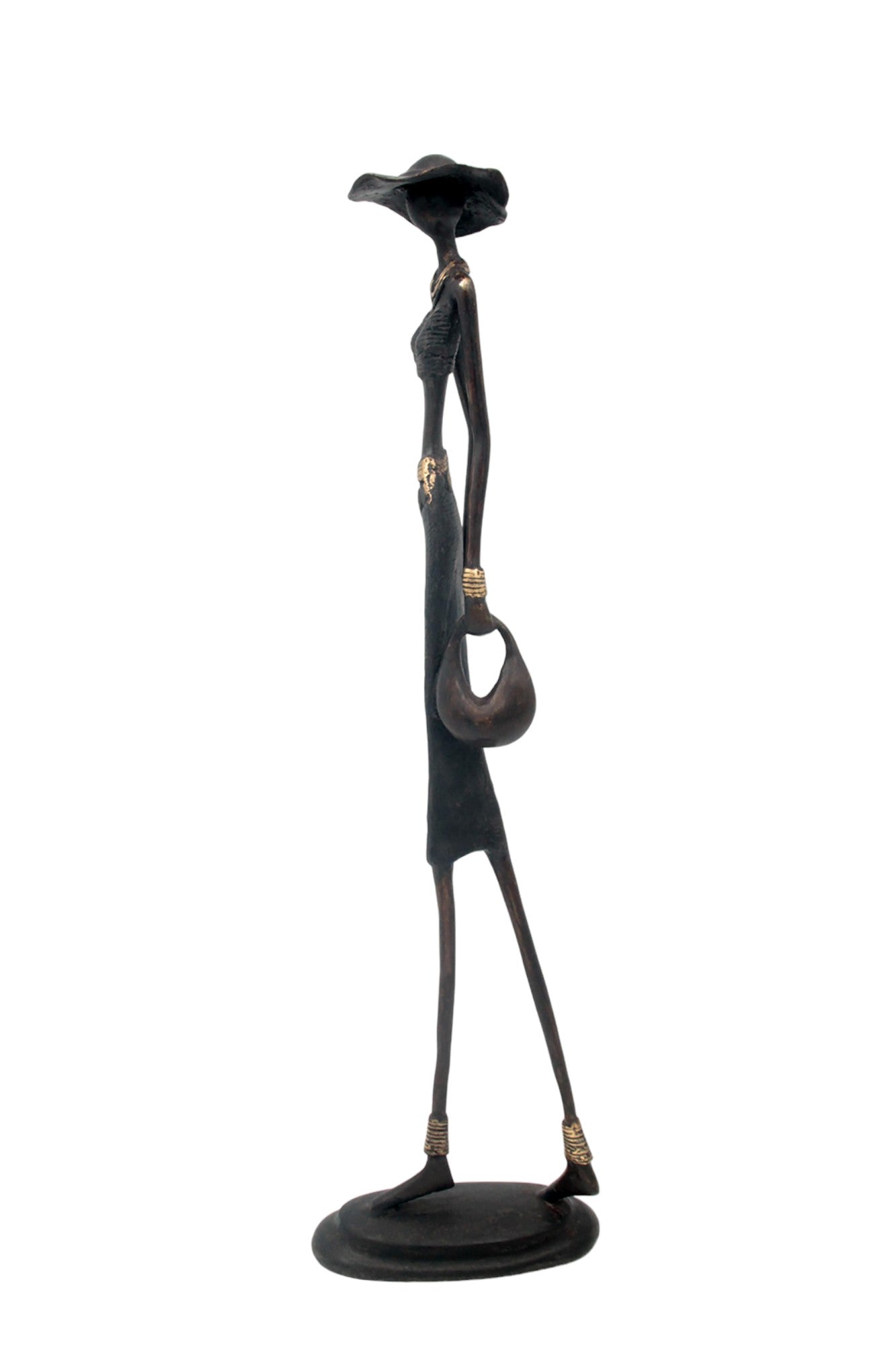 Bronze 55 cm noir n°6 Bronzes d'Afrique