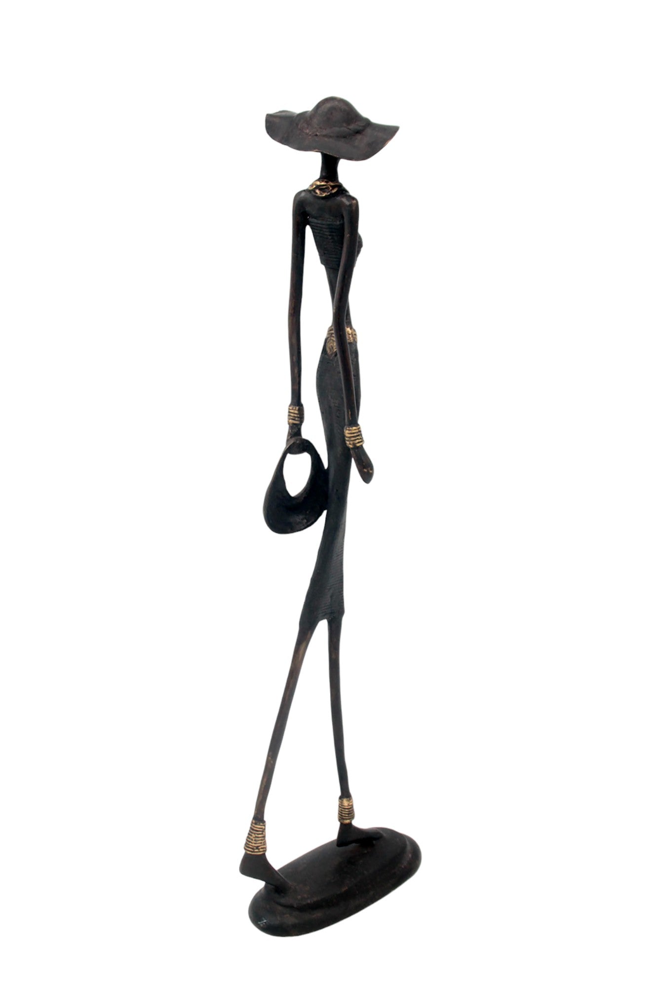 Bronze 55 cm noir n°6 Bronzes d'Afrique