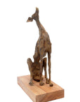 Bronze lévrier 35 cm marron n°1 Bronzes d'Afrique