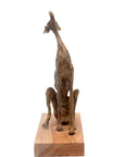Bronze lévrier 35 cm marron n°1 Bronzes d'Afrique