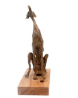 Bronze lévrier 35 cm marron n°1 Bronzes d'Afrique