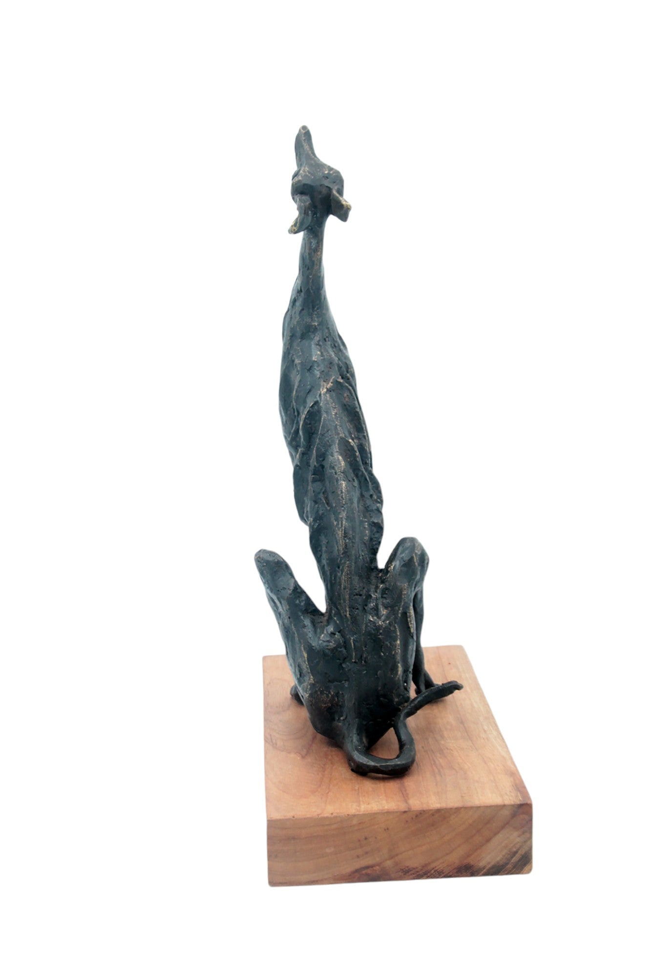 Bronze lévrier 35 cm marron n°2 Bronzes d'Afrique