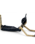 Bronze allongé 20 cm noir et doré n°5 Bronzes d'Afrique